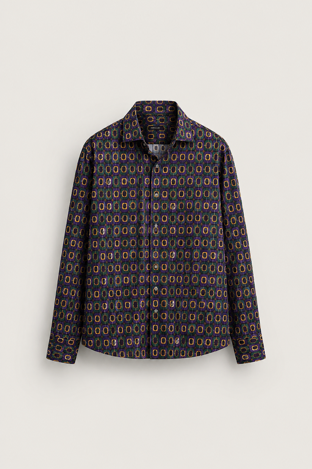 Geometric Print Shirt