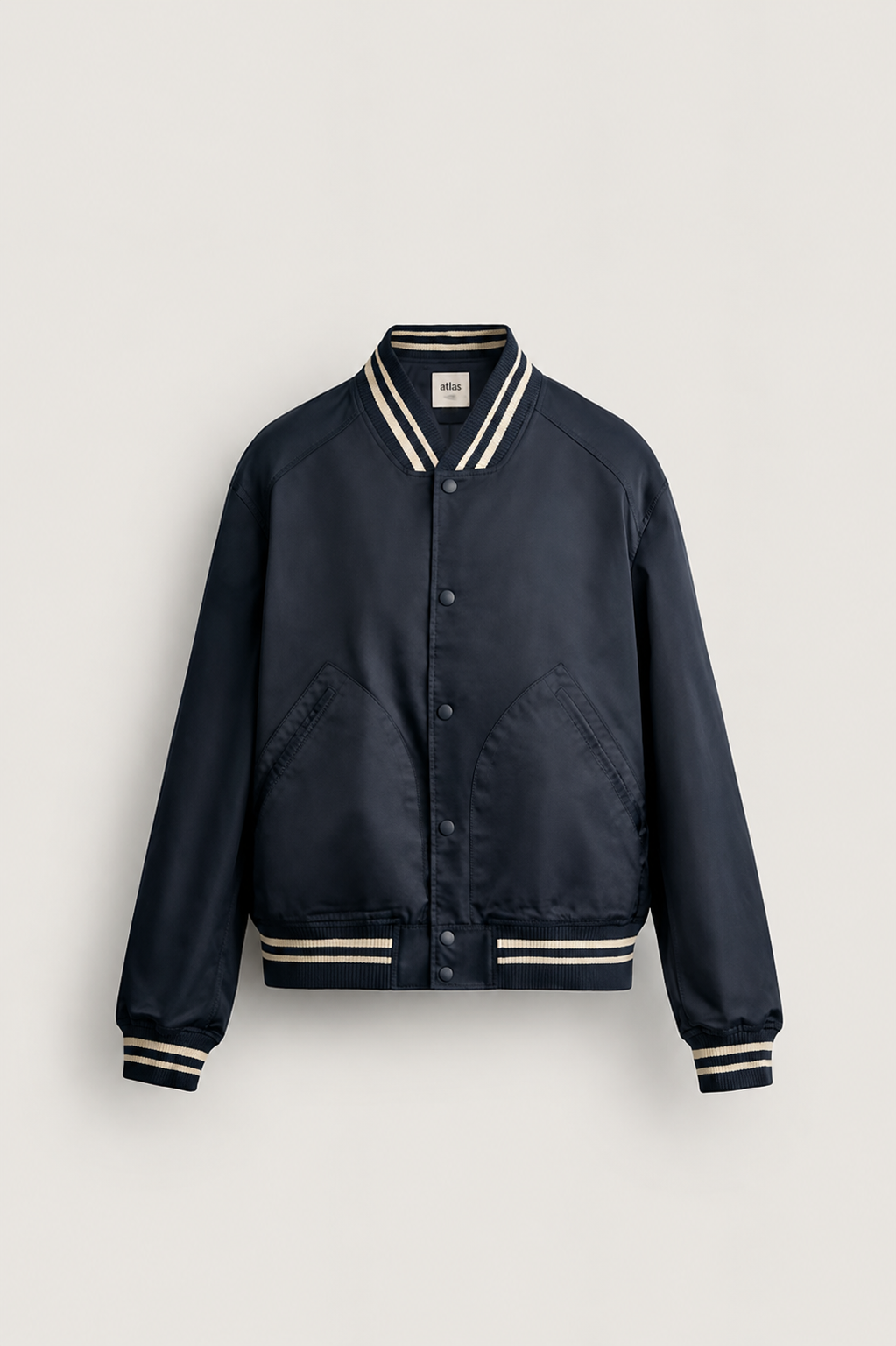 Navy Varsity Jacket